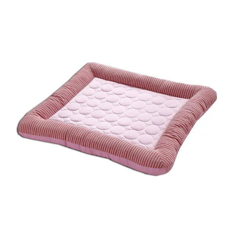 Pet Cooling Pad Bed For Dogs Cats Ice Silk Material Black Cats Store