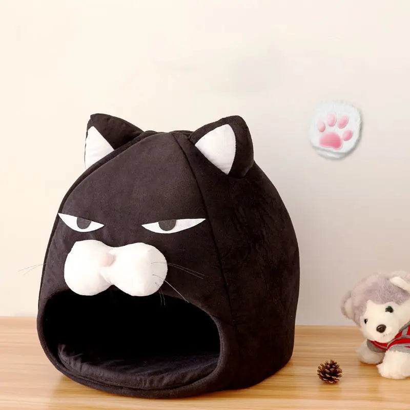 Black Cat House Bed Black Cats Store