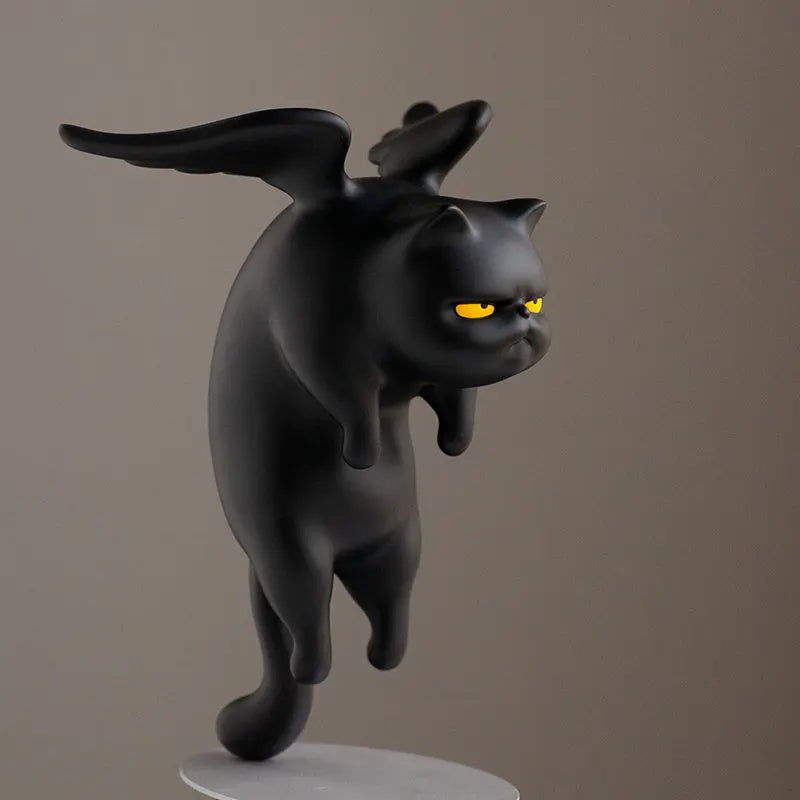 Modern Original Cat Master figurine Black Cats Store