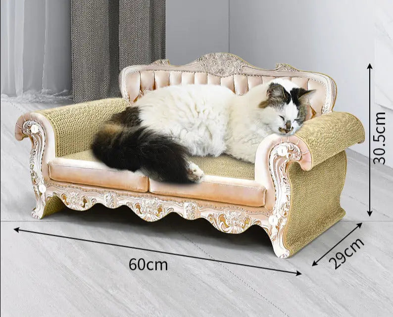 Cat scratching board, cat sofa, no crumbs, chaise longue, bed, cat nest, anti-cat scratching sofa, vertical claw grinder, cat toy Black Cats Store